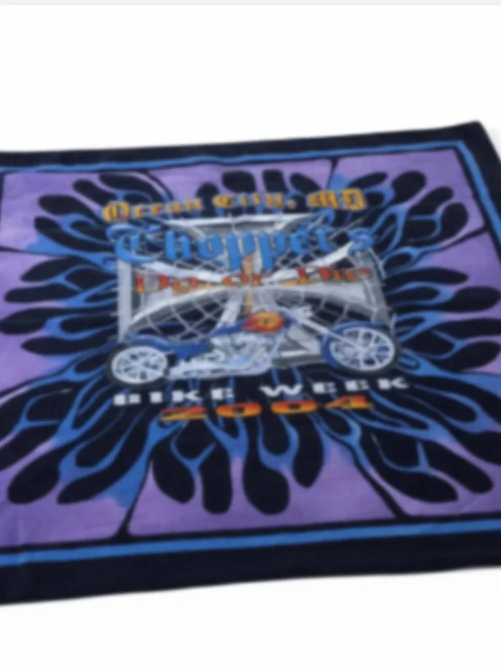 Bike Week 2004 Ocean City MD  Biker Bandana Choppers Do or Die 20